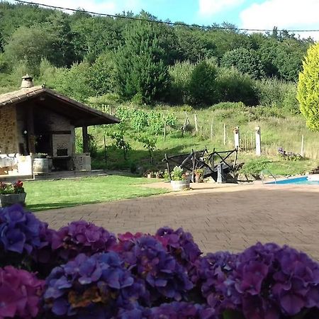 Caserio Vasco Con Piscina Y Barbacoa Orozko Exteriér fotografie