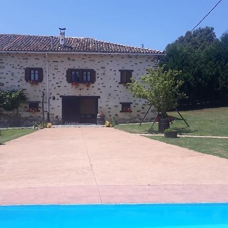Caserio Vasco Con Piscina Y Barbacoa Orozko Exteriér fotografie