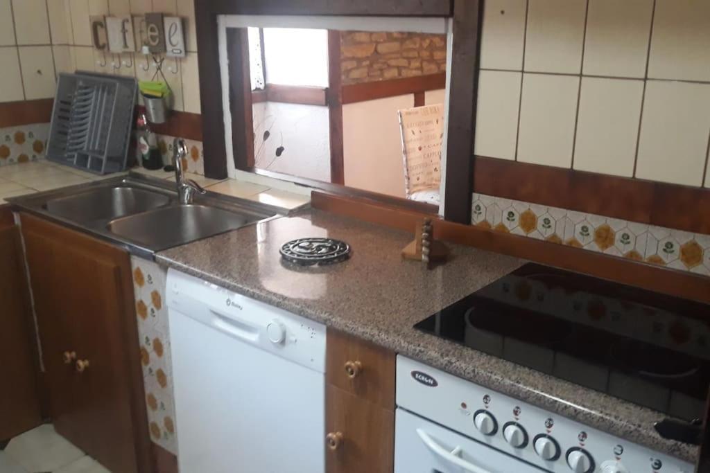 Caserio Vasco Con Piscina Y Barbacoa Orozko Exteriér fotografie