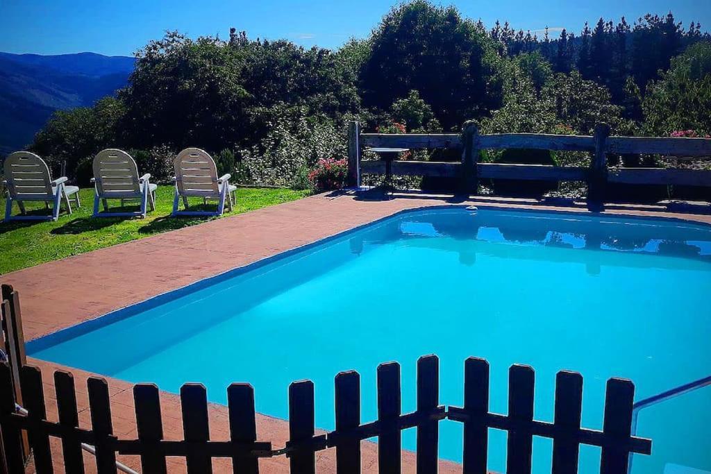 Caserio Vasco Con Piscina Y Barbacoa Orozko Exteriér fotografie